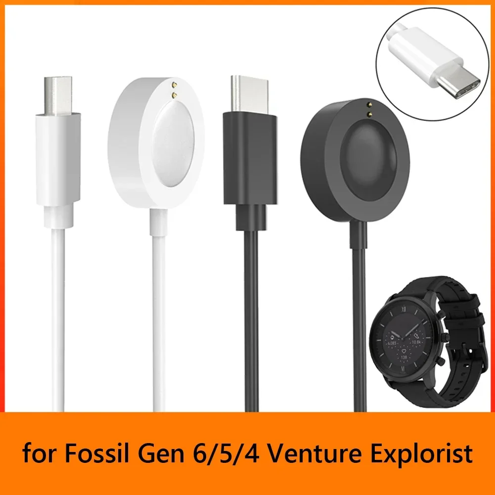 1M USB Type-C Magnetic Fast Ch - Fossil Watches Smartwatch Charger ulasan dan harga