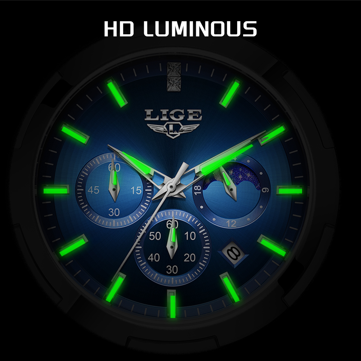 LIGE Top Brand Luxury Watch Wo - Smartwatch Ladies Watches Branded ulasan dan harga