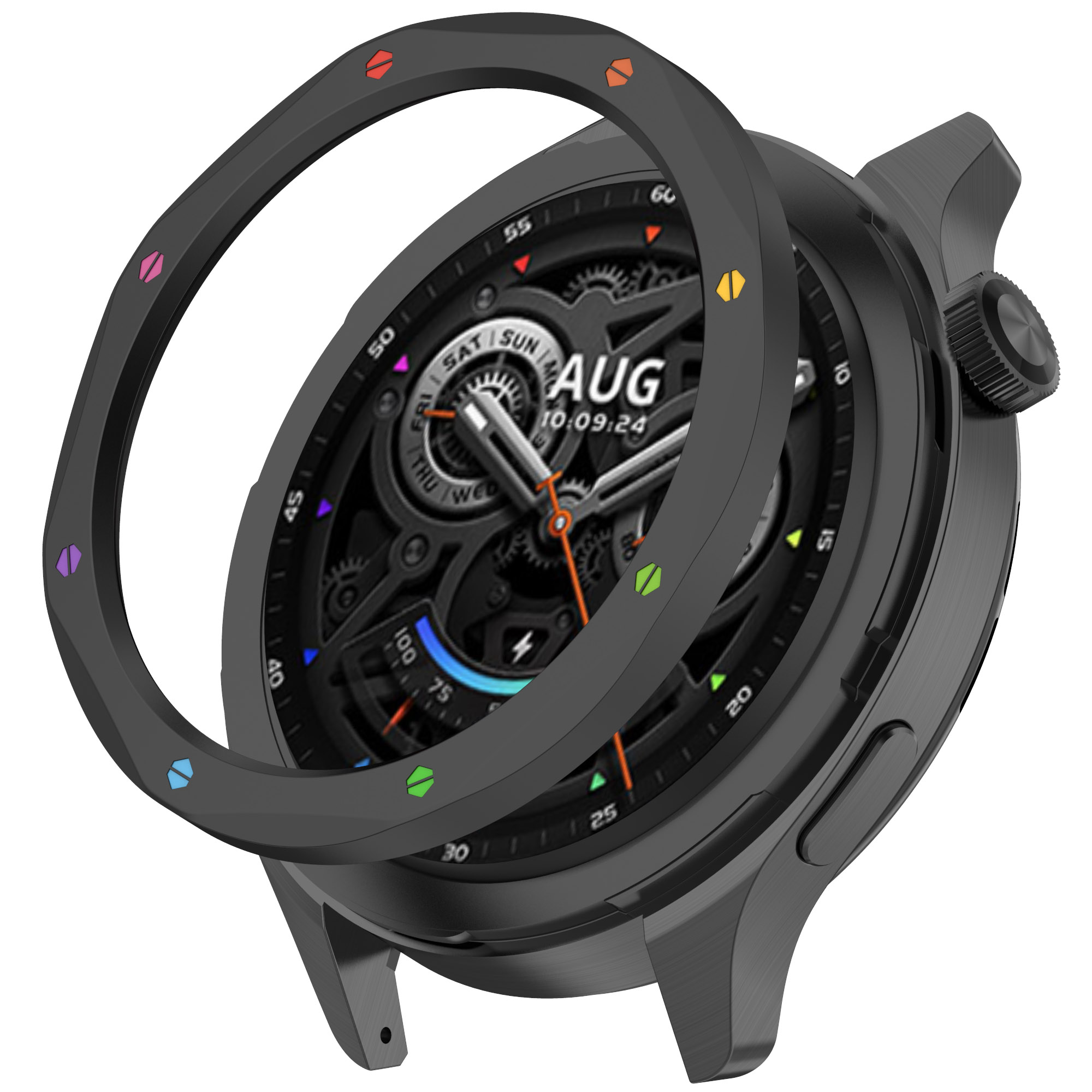 Metal Bezel Ring Case For Xiao - Watch Esim ulasan dan harga