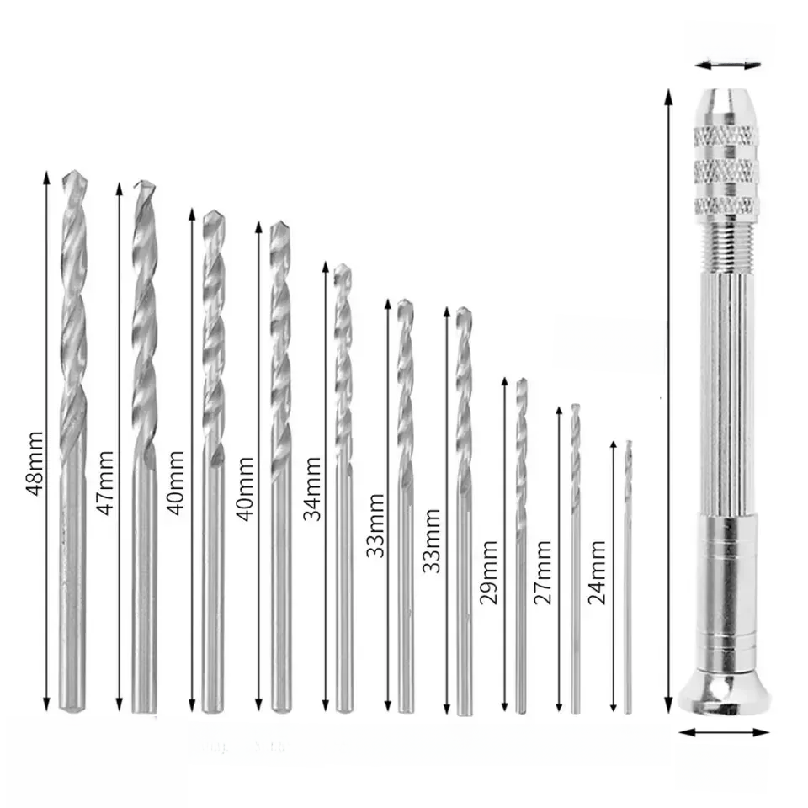 0.8-3.0mm Mini Hand Drill Wood - Watches Original ulasan dan harga
