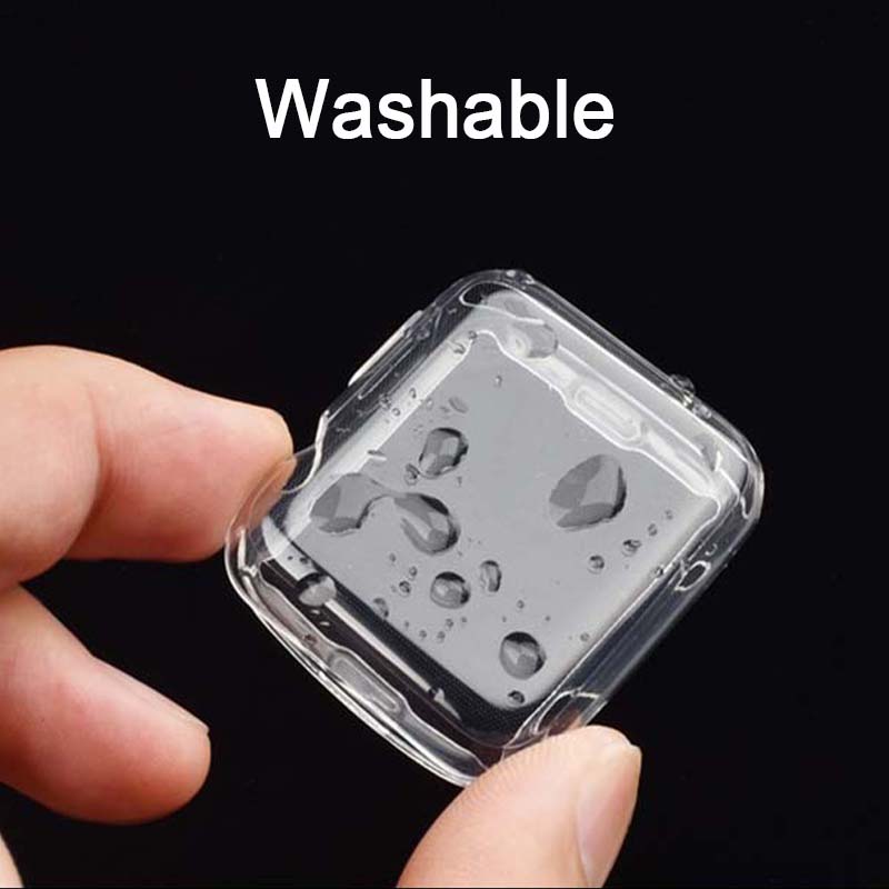 Full Cover Clear Soft Silicone - Watch Iwo ulasan dan harga