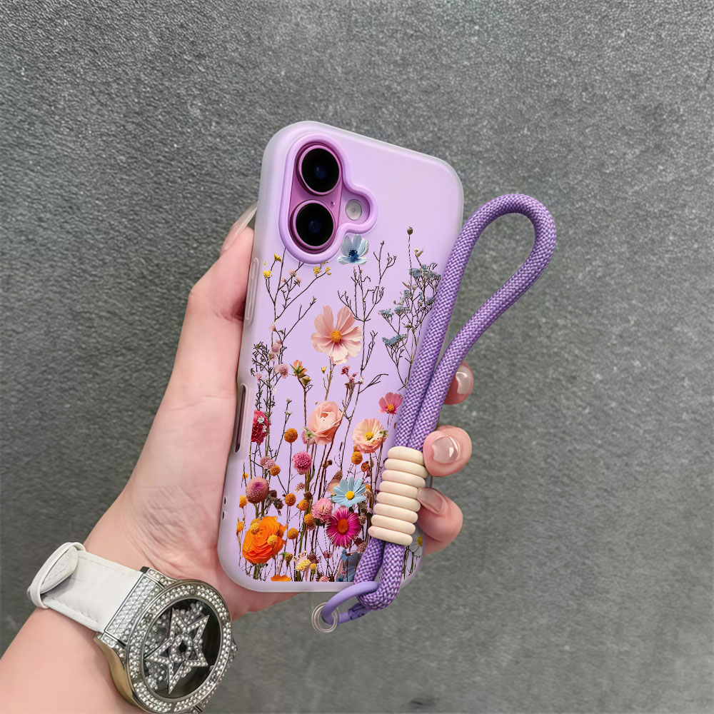 Lanyard Colorful Floral Phone  - Samsung Galaxy Strap ulasan dan harga
