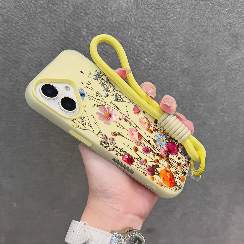 Lanyard Colorful Floral Phone  - Samsung Galaxy Strap ulasan dan harga