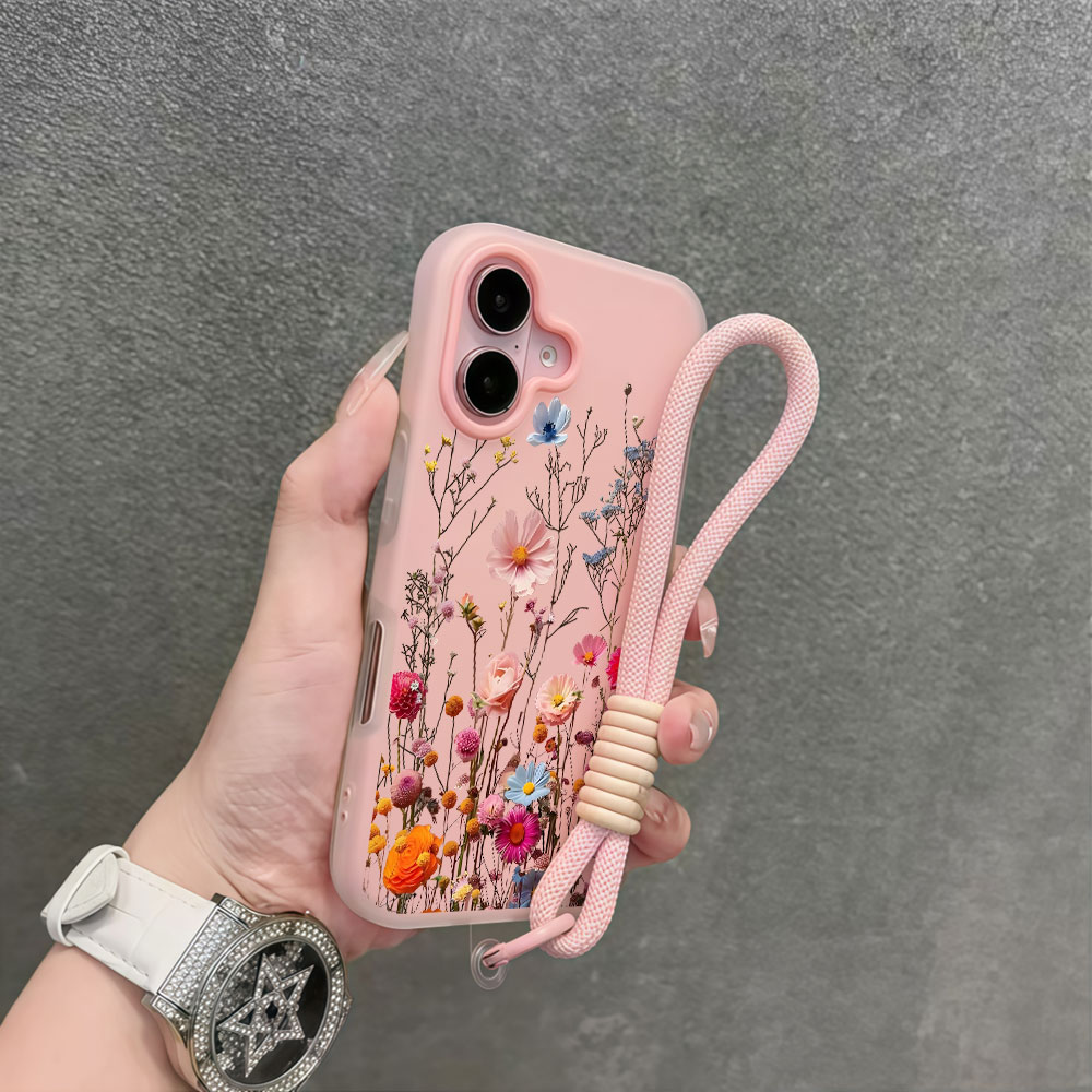 Lanyard Colorful Floral Phone  - Samsung Galaxy Strap ulasan dan harga