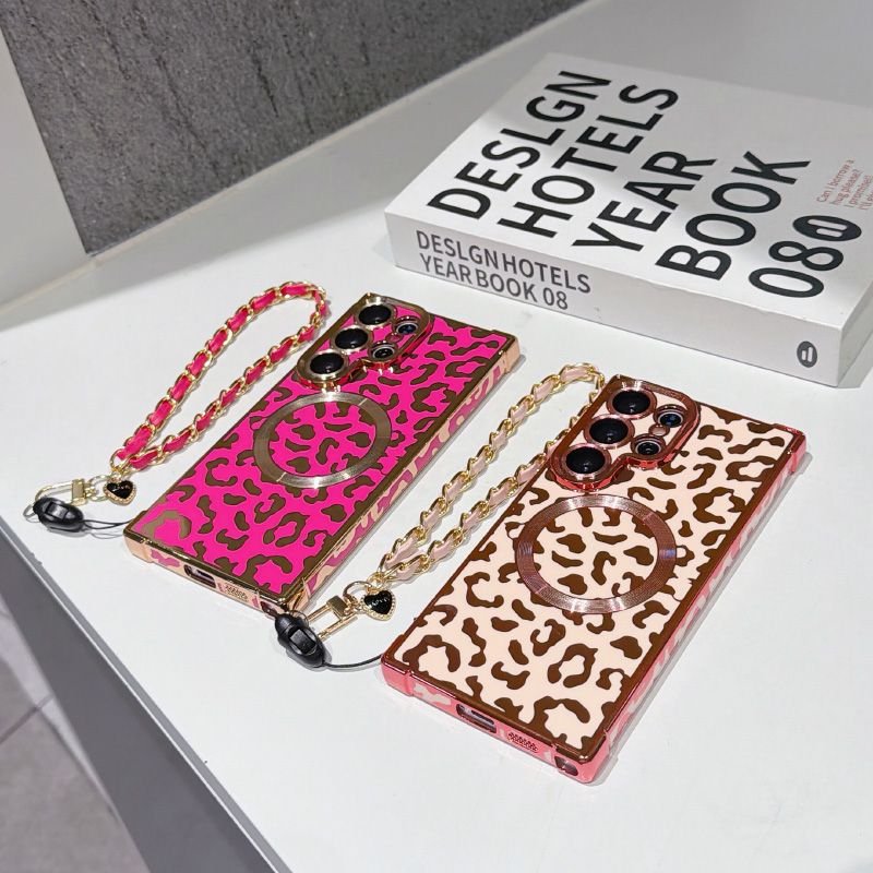 New leopard print magnetic Mag - Samsung Galaxy Strap ulasan dan harga