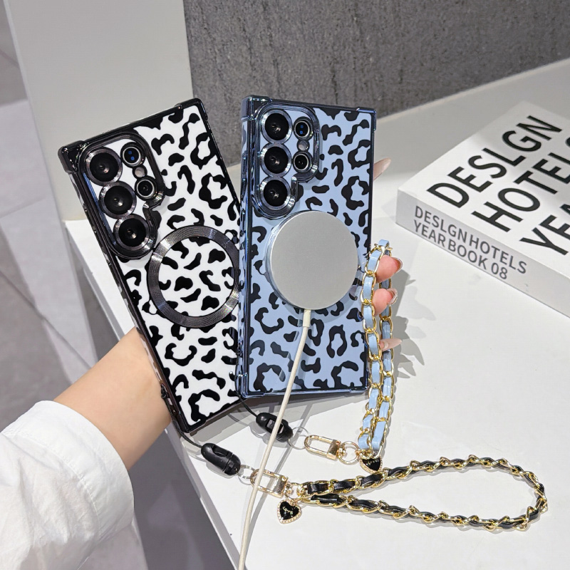 New leopard print magnetic Mag - Samsung Galaxy Strap ulasan dan harga