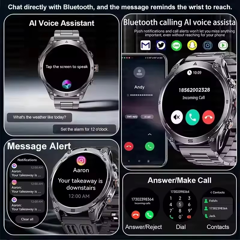 GPS SmartWatch IP69 Waterproof - Smartwatch Premium Watches For Men ulasan dan harga