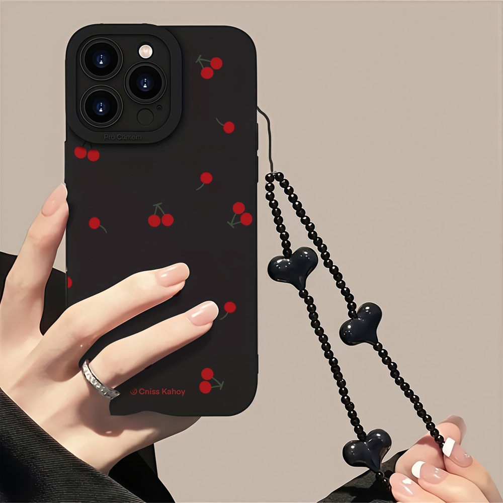 With Strap Korean Cherry Phone - Samsung Galaxy Strap ulasan dan harga