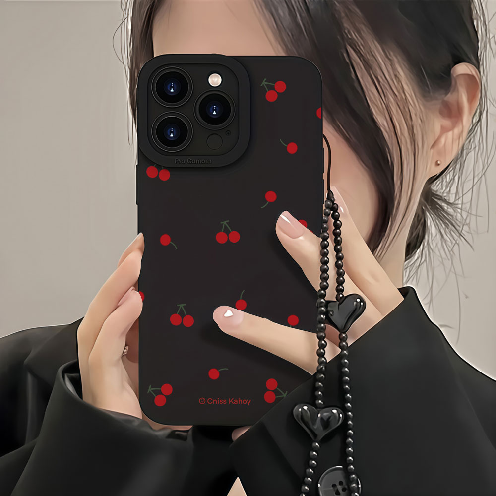 With Strap Korean Cherry Phone - Samsung Galaxy Strap ulasan dan harga