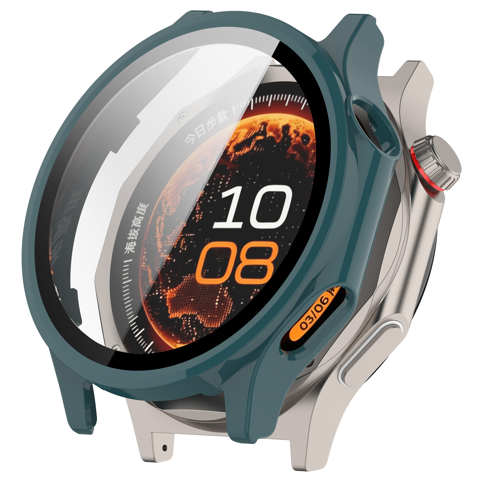 Glass+Case For OnePlus Watch4  - Smartwatch Oneplus Watches ulasan dan harga