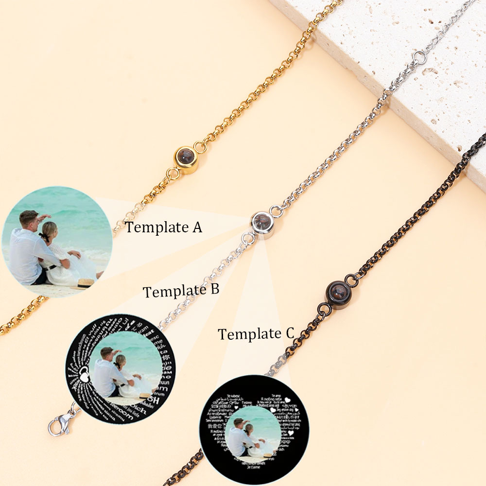 Custom Photo Bracelet with Pho - Bracelet Link Remover ulasan dan harga