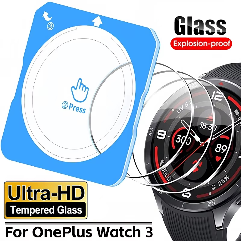 9H Easy Installation Tempered  - Smartwatch Oneplus Watches ulasan dan harga