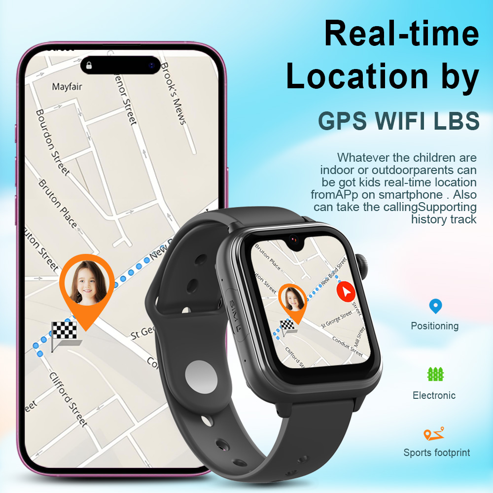 Wonlex KT37 GPS Smart Watch Ki - Watch Esim ulasan dan harga