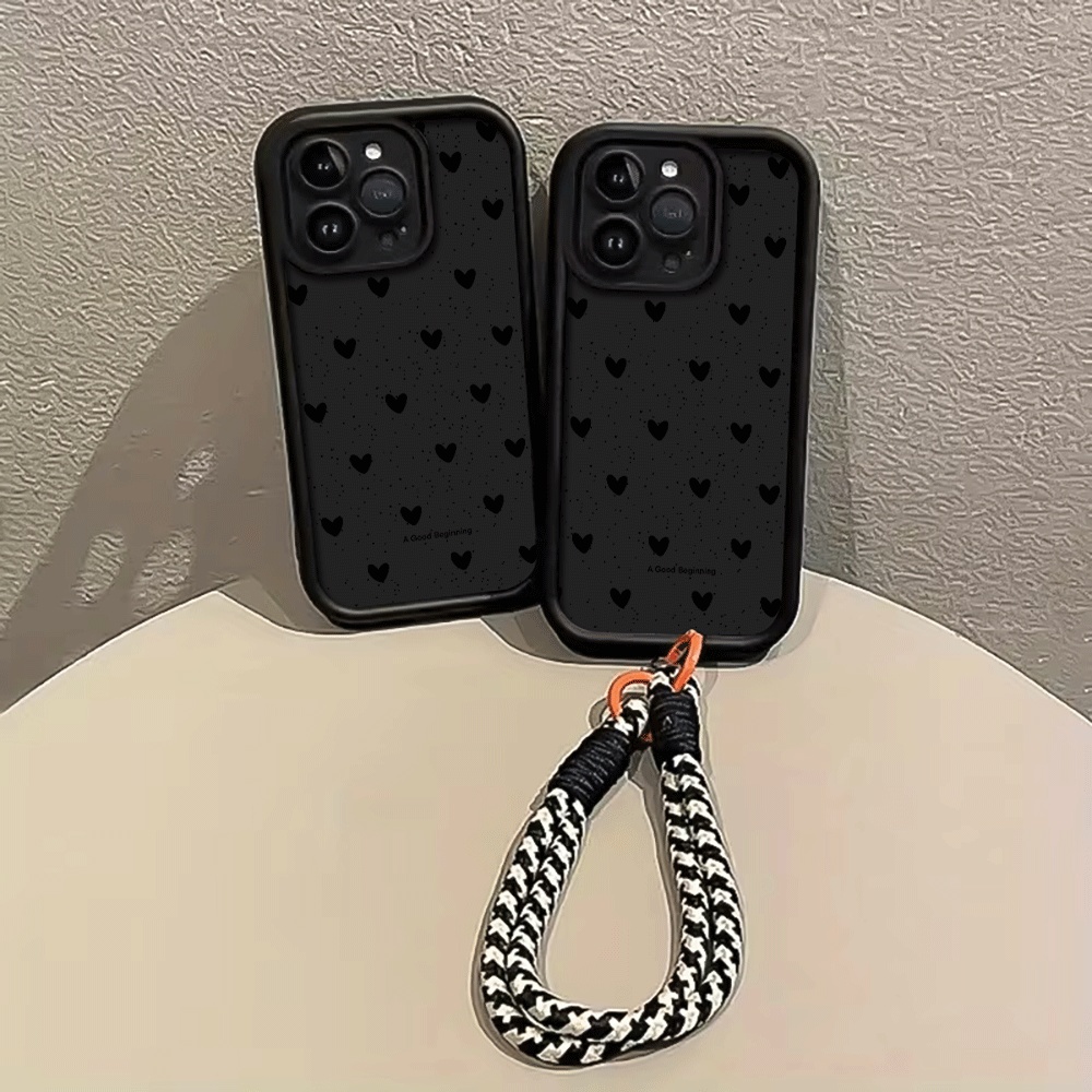 Ink Splattered Black Heart Han - Samsung Galaxy Strap ulasan dan harga