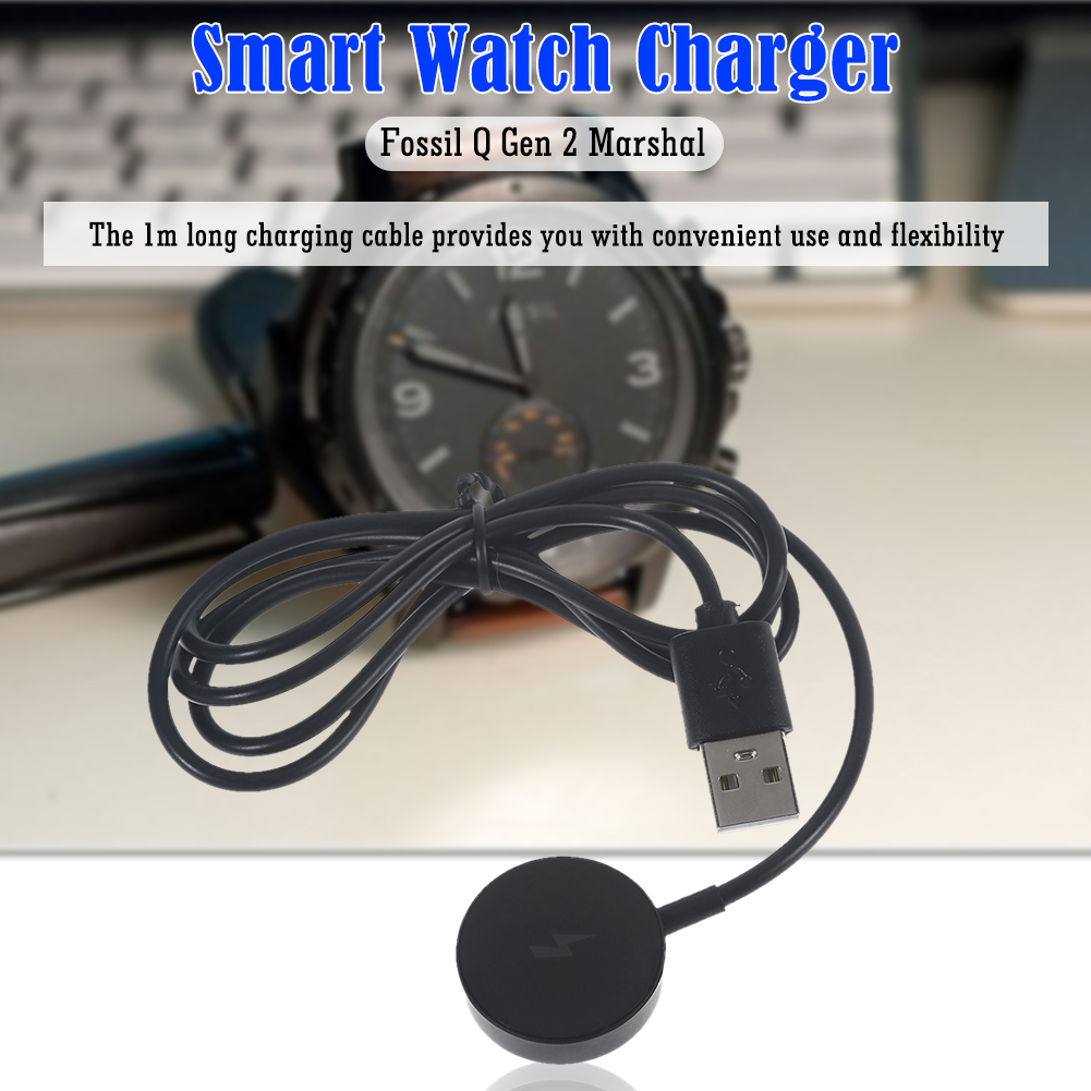 Watch Charger Cable USB Chargi - Fossil Watches Smartwatch Charger ulasan dan harga