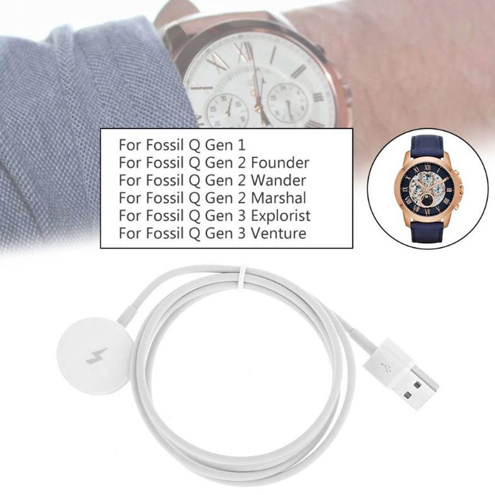 Watch Charger Cable USB Chargi - Fossil Watches Smartwatch Charger ulasan dan harga