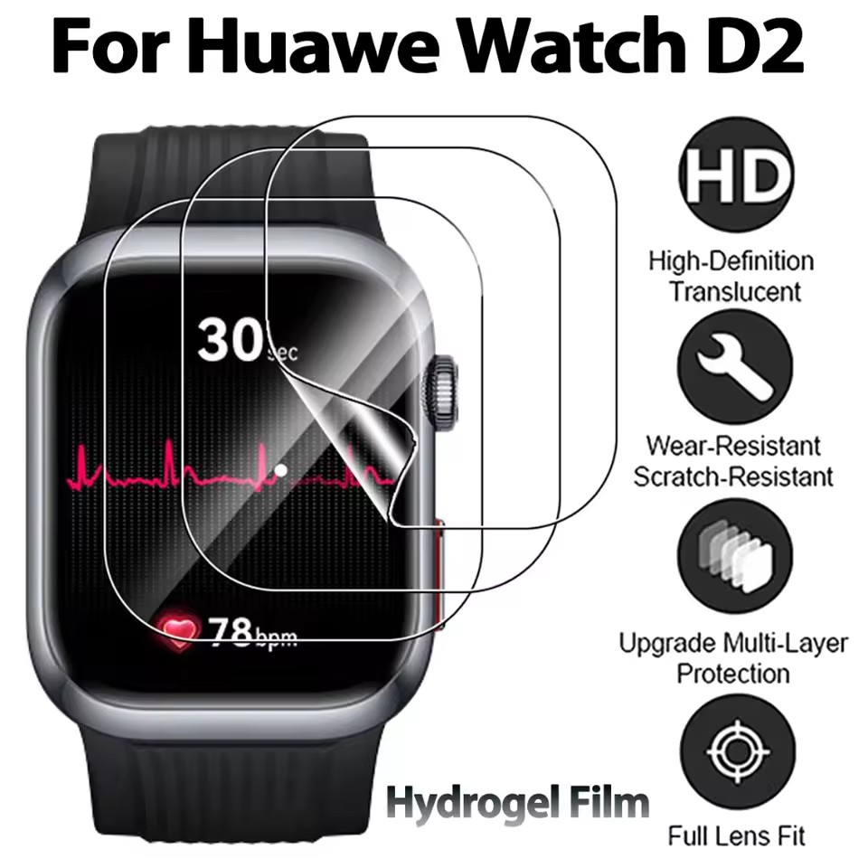 3pcs TPU Hydrogel Films for Hu - Smartwatch Watch Huawei ulasan dan harga