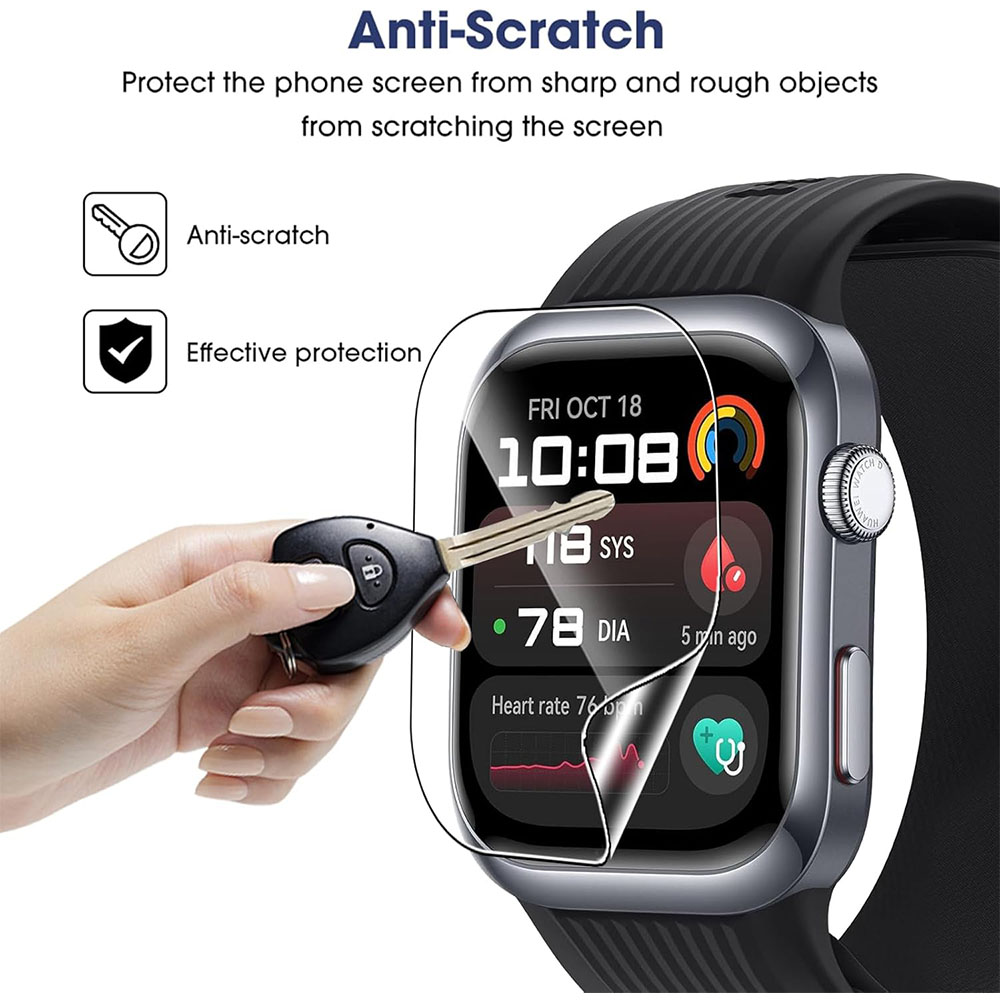 3pcs TPU Hydrogel Films for Hu - Smartwatch Watch Huawei ulasan dan harga