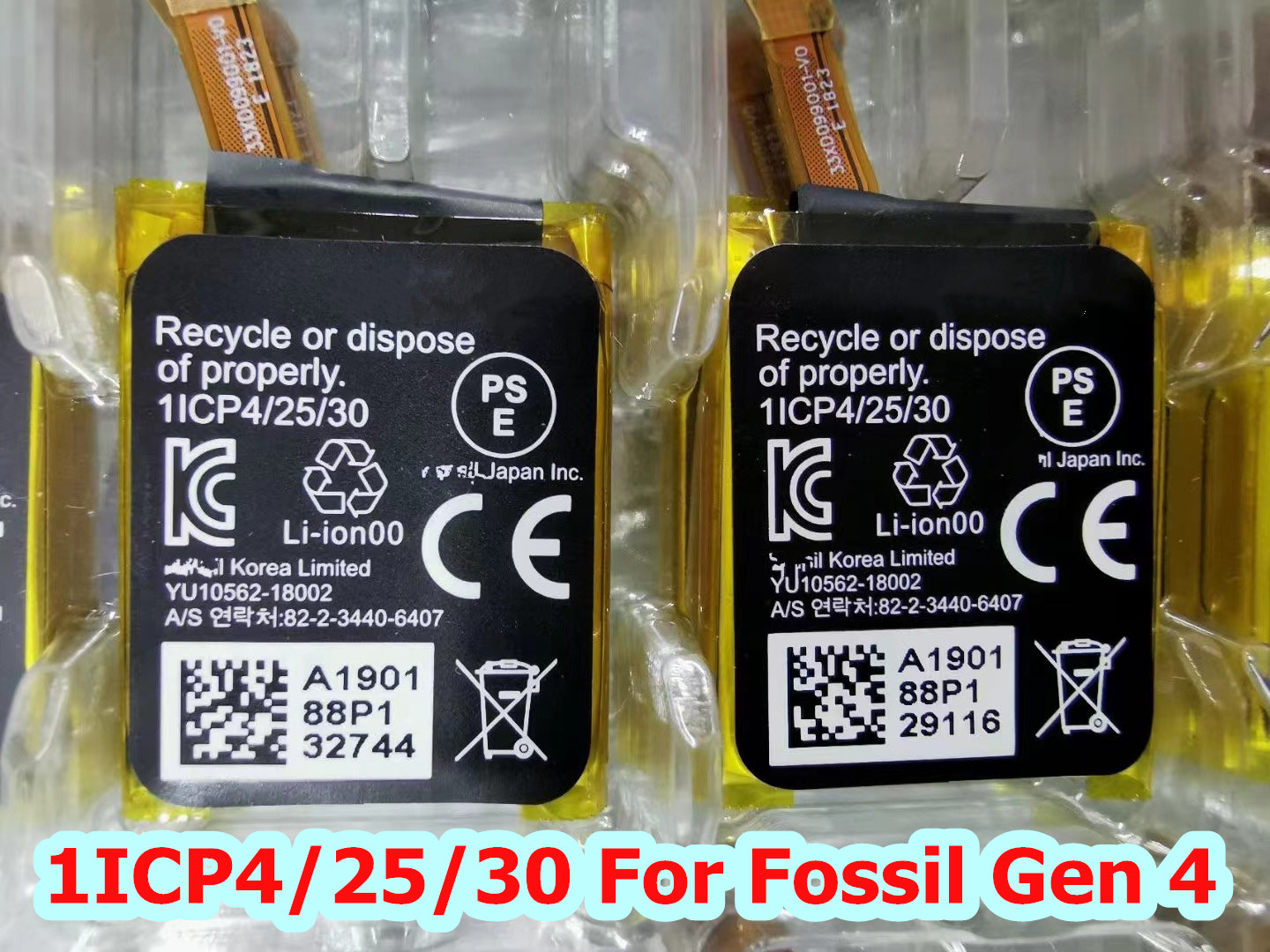APP00277 (402428) 300mAh Batte - Fossil Watches Smartwatch Gen 4 ulasan dan harga