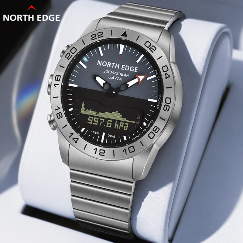 NORTH EDGE Mens Dive Watch Mil - Smartwatch Army Watches For Men ulasan dan harga