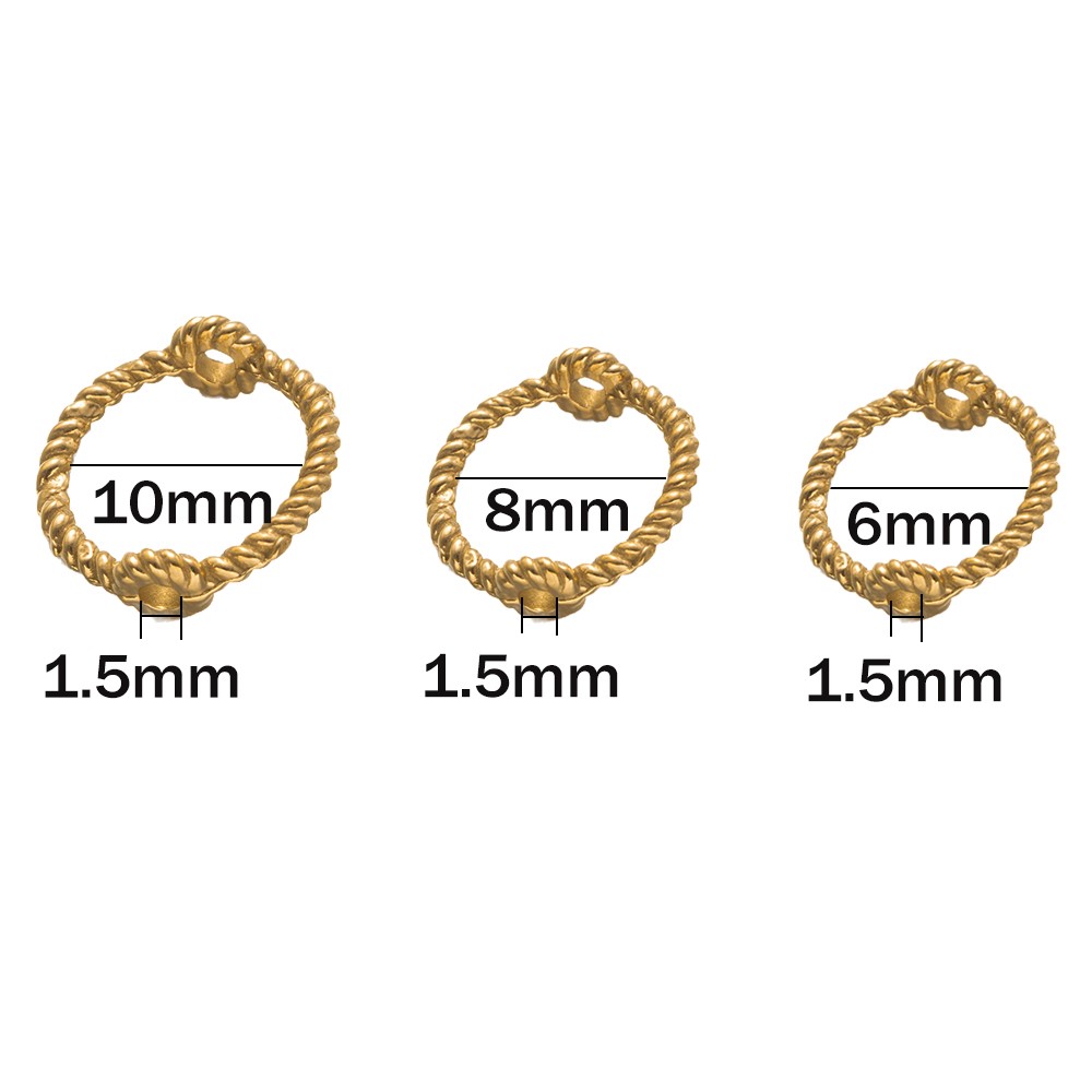 10pcs PVD Stainless Steel Circ - Bracelet Link Remover ulasan dan harga