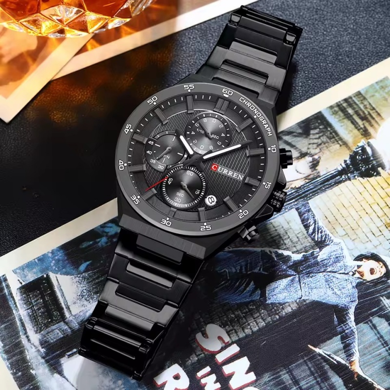 CURREN 8481 Luxury Quartz Watc - Smartwatch Luxury Watches For Women ulasan dan harga