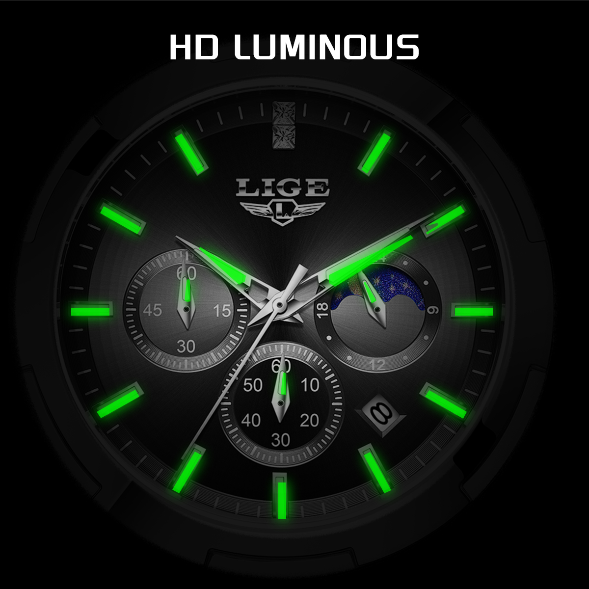 LIGE Top Brand Luxury Watch Wo - Smartwatch Ladies Watches Branded ulasan dan harga